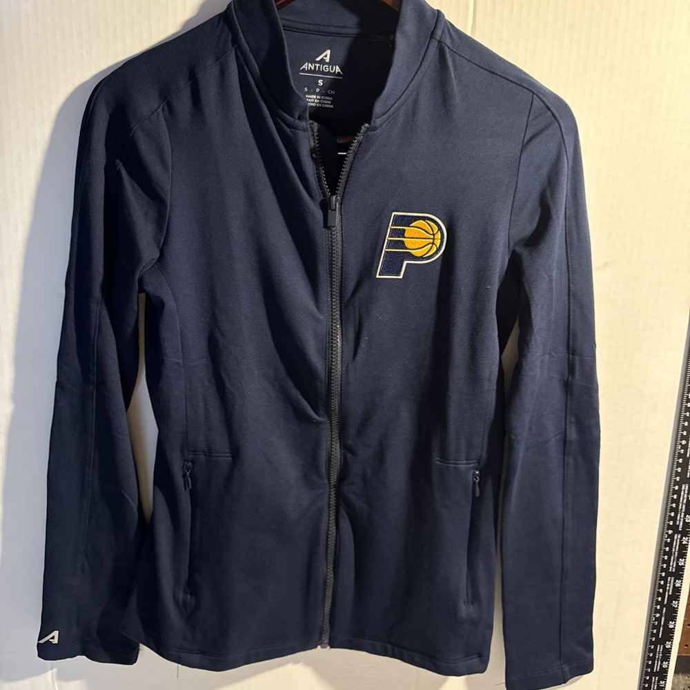 Women's‎ Antigua Indiana Pacers Continual Full Zip Jacket Medium Brand New